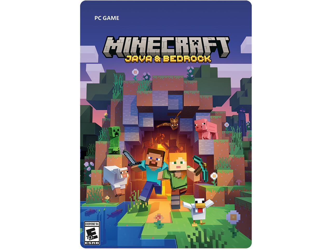 Minecraft Java & Bedrock Edition Windows 10 [Digital Code]