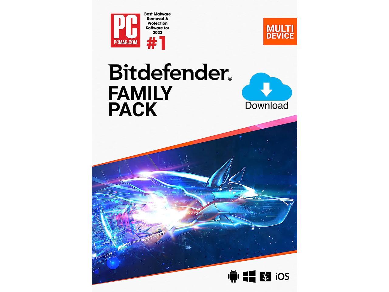 Bitdefender Family Pack - Total Security 2024 - 1 Year / 15 Devices - Download