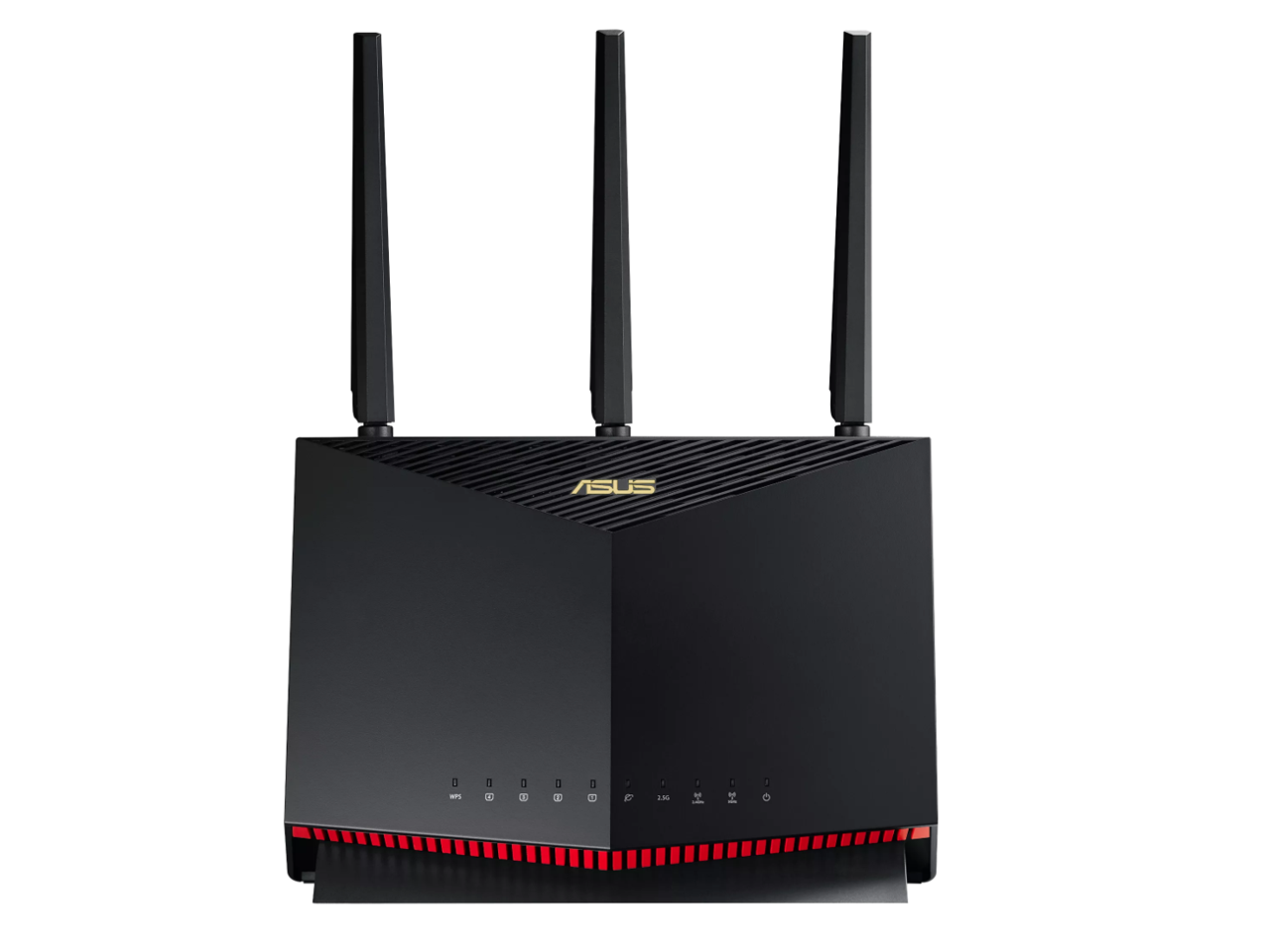 ASUS RT-AX86U Pro (AX5700) Dual Band WiFi 6 Extendable Gaming Router, 2.5G Port, Gaming Port, Mobile Game Mode, Port Forwarding, Subscription-Free Network Security, VPN, AiMesh Compatible