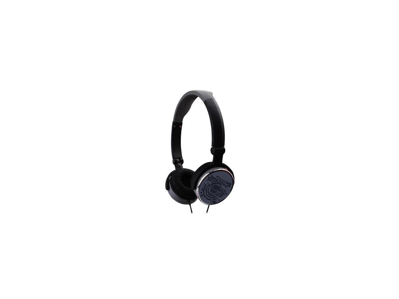 G-Cube iHP Pop-G Dual Mode Foldable Headset w/ Built-In Mic - Black