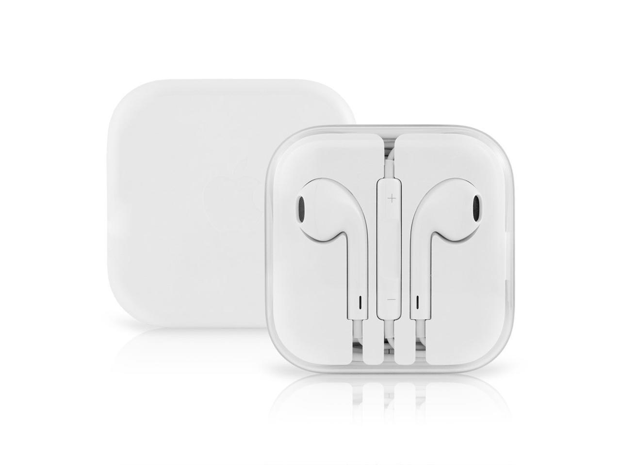 Original OEM APPLE Earpods Earbuds Earphones Headphone Headset with Mic and Remote for Apple iPad3/2/1 iPhone 6 / 6Plus / 5 / 5S /4S Ipod Touch 5 Ipod 5th Ipod Nano7, White