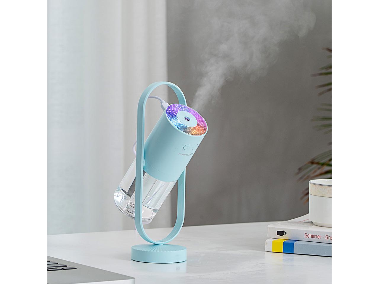 Color Humidifier Moisturizing Atmosphere Lamp Symphony Projection Spray Household Car Humidifier Wireless Projection Lamp Anion